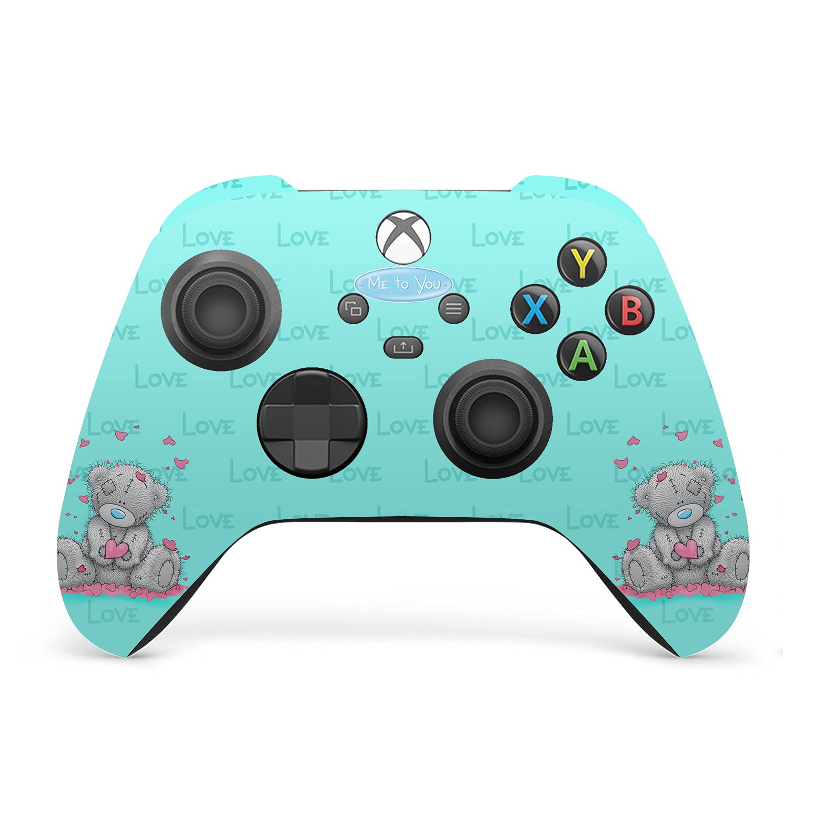 Head Case Designs Officially Licensed Me to You Love Classic Tatty Teddy Matte Vinyl Sticker Gaming Skin Case Cover Compatible with Xbox Series X Console and Controller Bundle