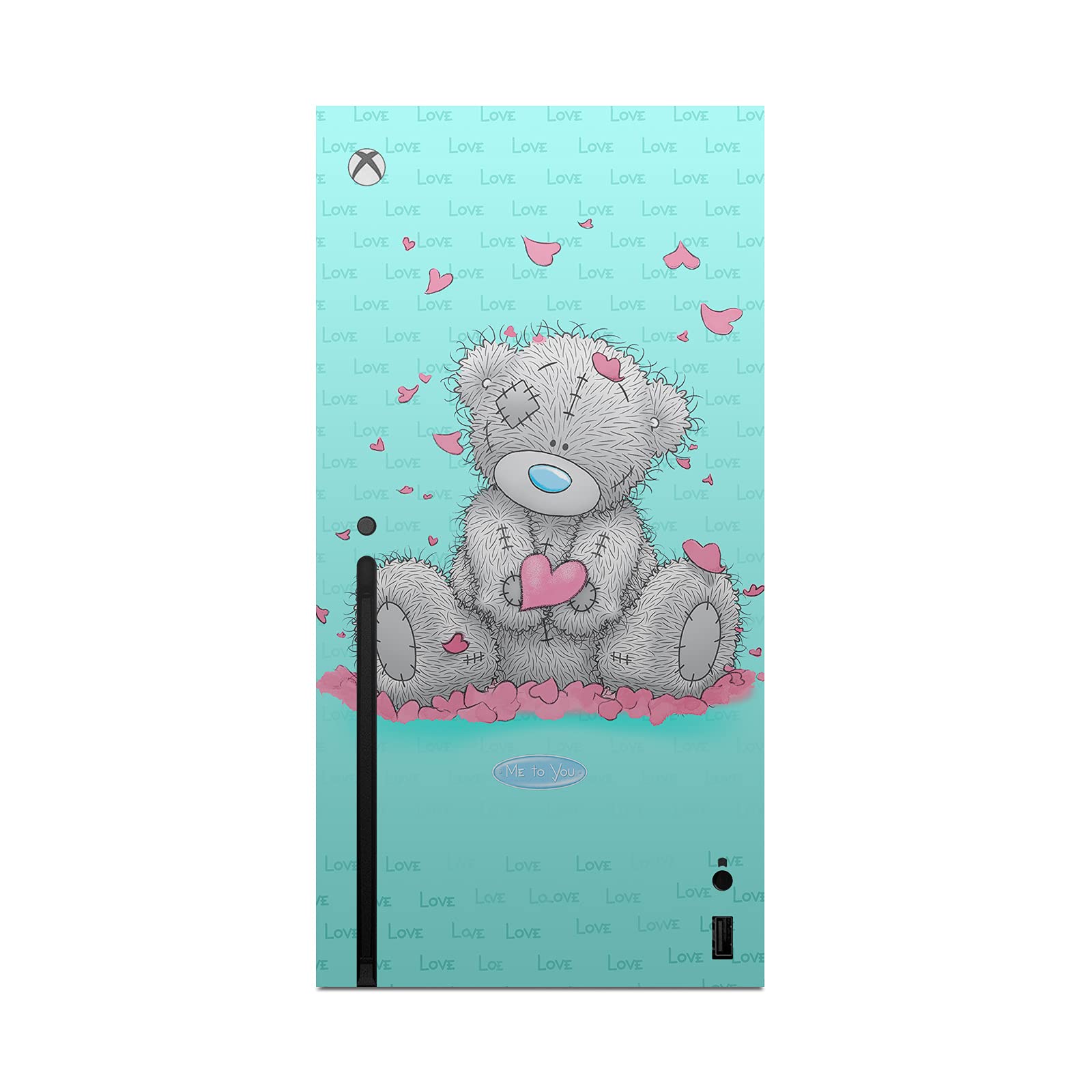 Head Case Designs Officially Licensed Me to You Love Classic Tatty Teddy Vinyl Sticker Gaming Skin Case Cover Compatible with Xbox Series X Console