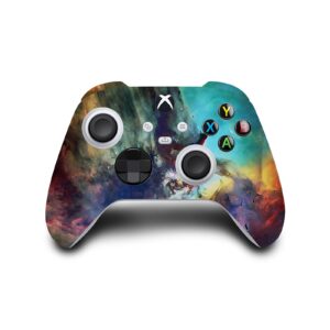 Head Case Designs Officially Licensed Cosmo18 Lagoon Nebula Art Mix Vinyl Sticker Gaming Skin Case Cover Compatible with Xbox Series S Console and Controller Bundle