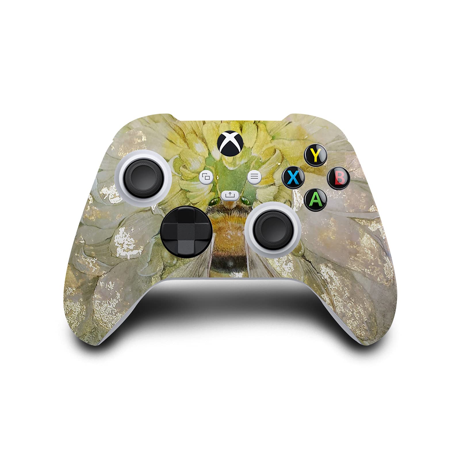 Head Case Designs Officially Licensed Stephanie Law Bee Art Mix Matte Vinyl Sticker Gaming Skin Case Cover Compatible with Xbox Series X Console and Controller Bundle