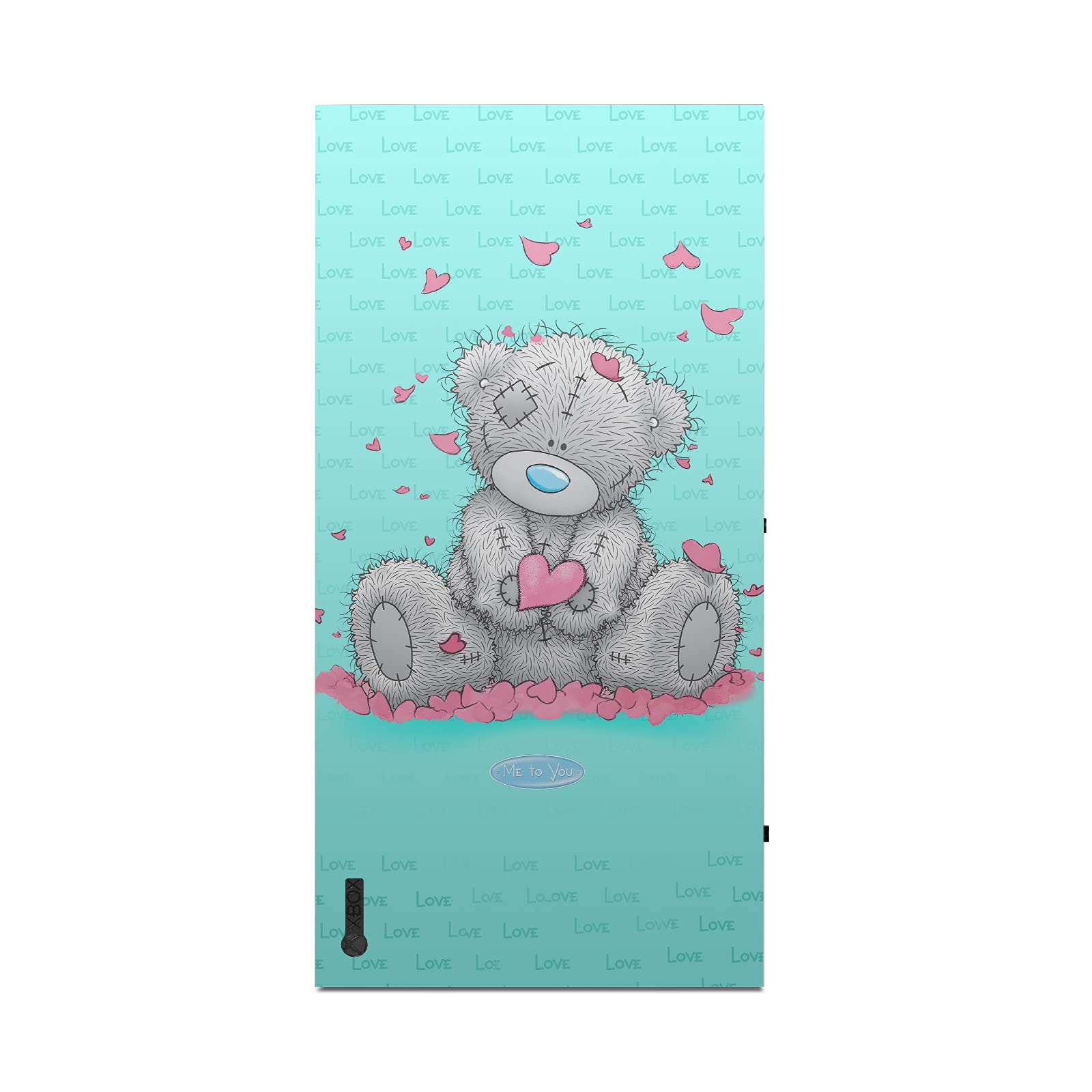 Head Case Designs Officially Licensed Me to You Love Classic Tatty Teddy Matte Vinyl Sticker Gaming Skin Case Cover Compatible with Xbox Series X Console and Controller Bundle