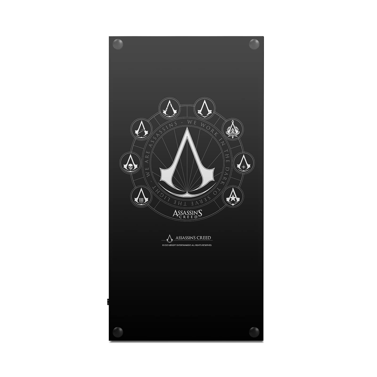 Head Case Designs Officially Licensed Assassin's Creed Crests Legacy Logo Matte Vinyl Sticker Gaming Skin Case Cover Compatible with Xbox Series X Console