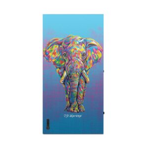 Head Case Designs Officially Licensed P.D. Moreno Elephant Animals II Matte Vinyl Sticker Gaming Skin Case Cover Compatible with Xbox Series X Console and Controller Bundle