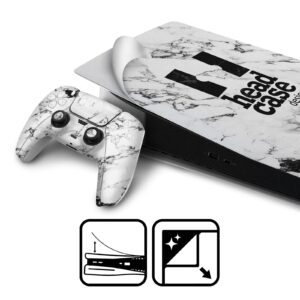 Head Case Designs Officially Licensed Assassin's Creed Crests Legacy Logo Matte Vinyl Faceplate Sticker Gaming Skin Case Cover Compatible with Sony Playstation 5 PS5 DualSense Controller