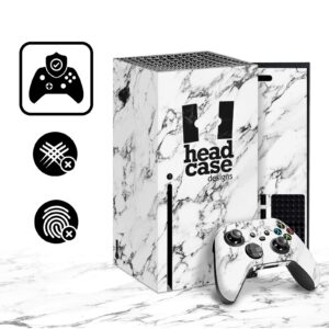 Head Case Designs Officially Licensed Assassin's Creed Grunge Black Flag Logos Vinyl Sticker Gaming Skin Case Cover Compatible with Xbox Series S Console