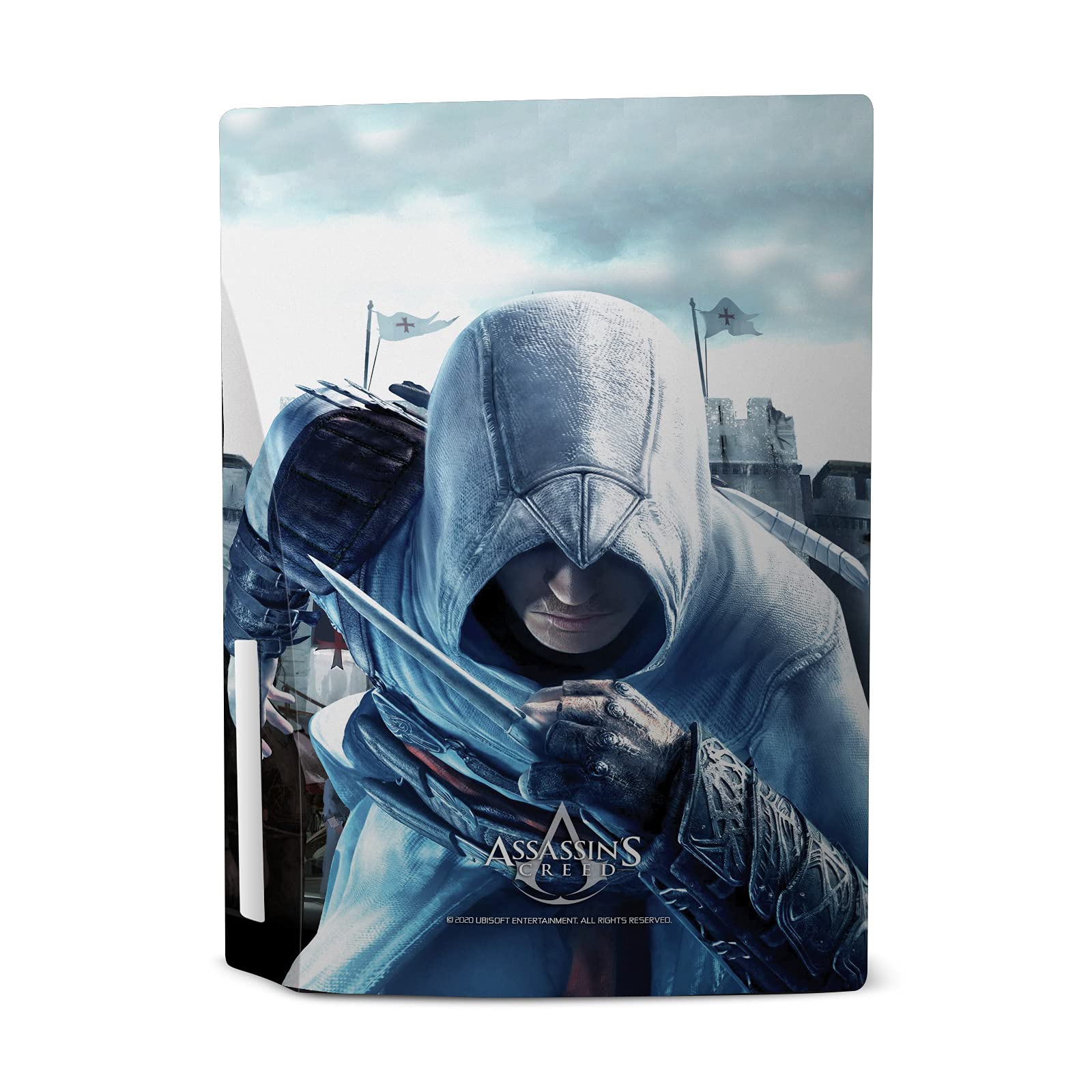 Head Case Designs Officially Licensed Assassin's Creed Altaïr Hidden Blade Key Art Vinyl Faceplate Sticker Gaming Skin Case Cover Compatible with Sony Playstation 5 PS5 Disc Edition Console