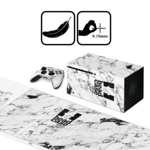 Head Case Designs Officially Licensed Assassin's Creed Grunge Black Flag Logos Vinyl Sticker Gaming Skin Case Cover Compatible With Xbox One X Console and Controller Bundle