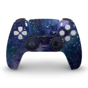 Head Case Designs Officially Licensed Cosmo18 Milky Way Art Mix Vinyl Faceplate Sticker Gaming Skin Case Cover Compatible with Sony Playstation 5 PS5 Digital Edition Console and DualSense Controller