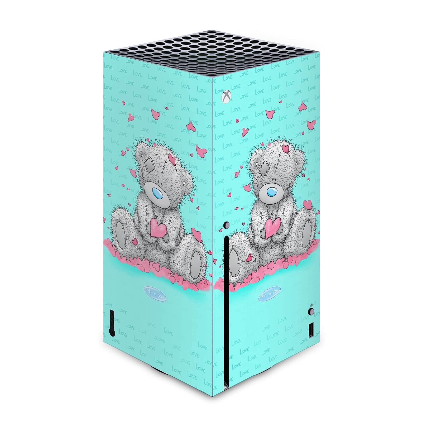 Head Case Designs Officially Licensed Me to You Love Classic Tatty Teddy Vinyl Sticker Gaming Skin Case Cover Compatible with Xbox Series X Console