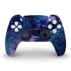 Head Case Designs Officially Licensed Cosmo18 Milky Way Art Mix Matte Vinyl Faceplate Sticker Gaming Skin Case Cover Compatible with Sony Playstation 5 PS5 Disc Edition Console & DualSense Controller