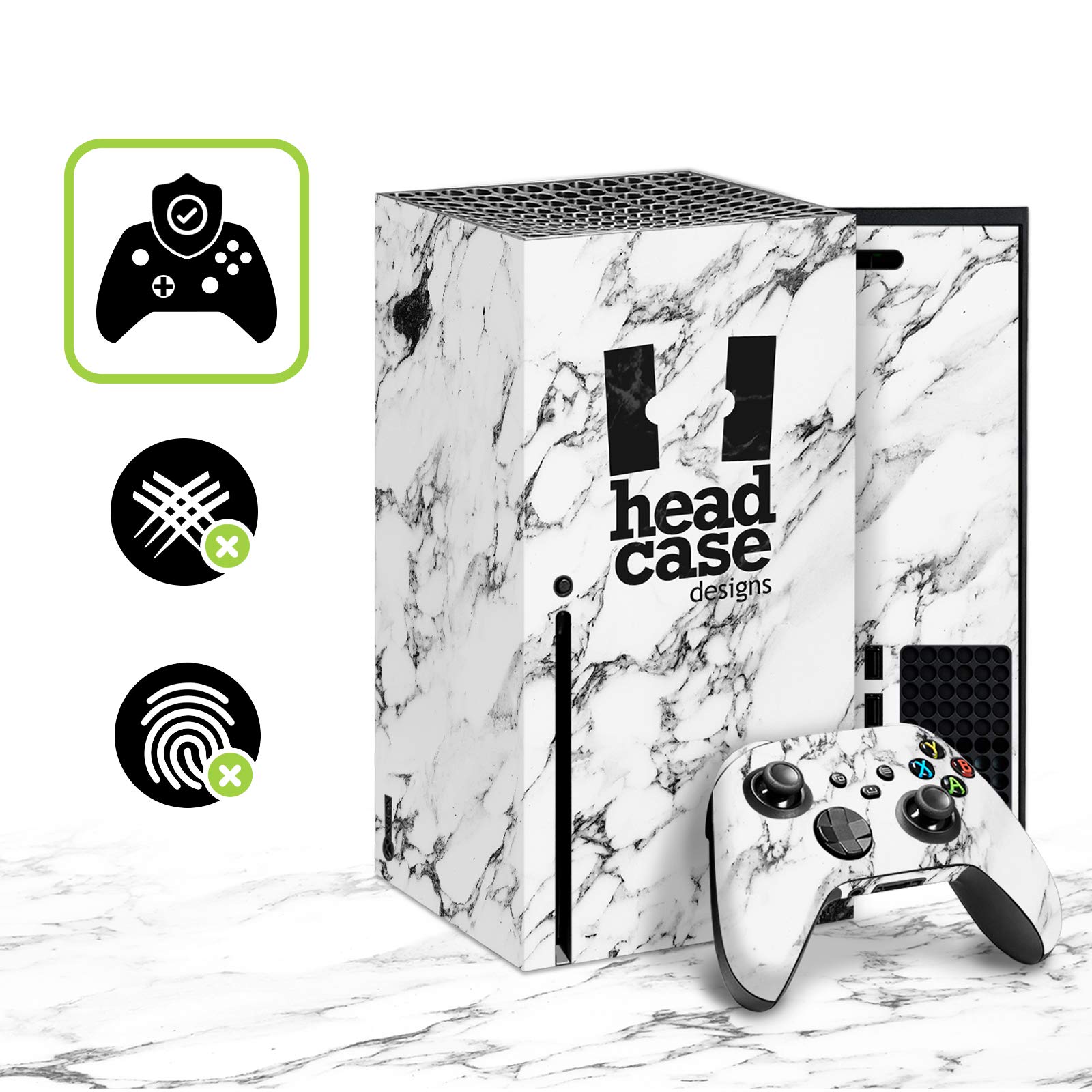 Head Case Designs Officially Licensed Haroulita White Lemons Art Mix Vinyl Sticker Gaming Skin Case Cover Compatible with Xbox Series X / S Controller