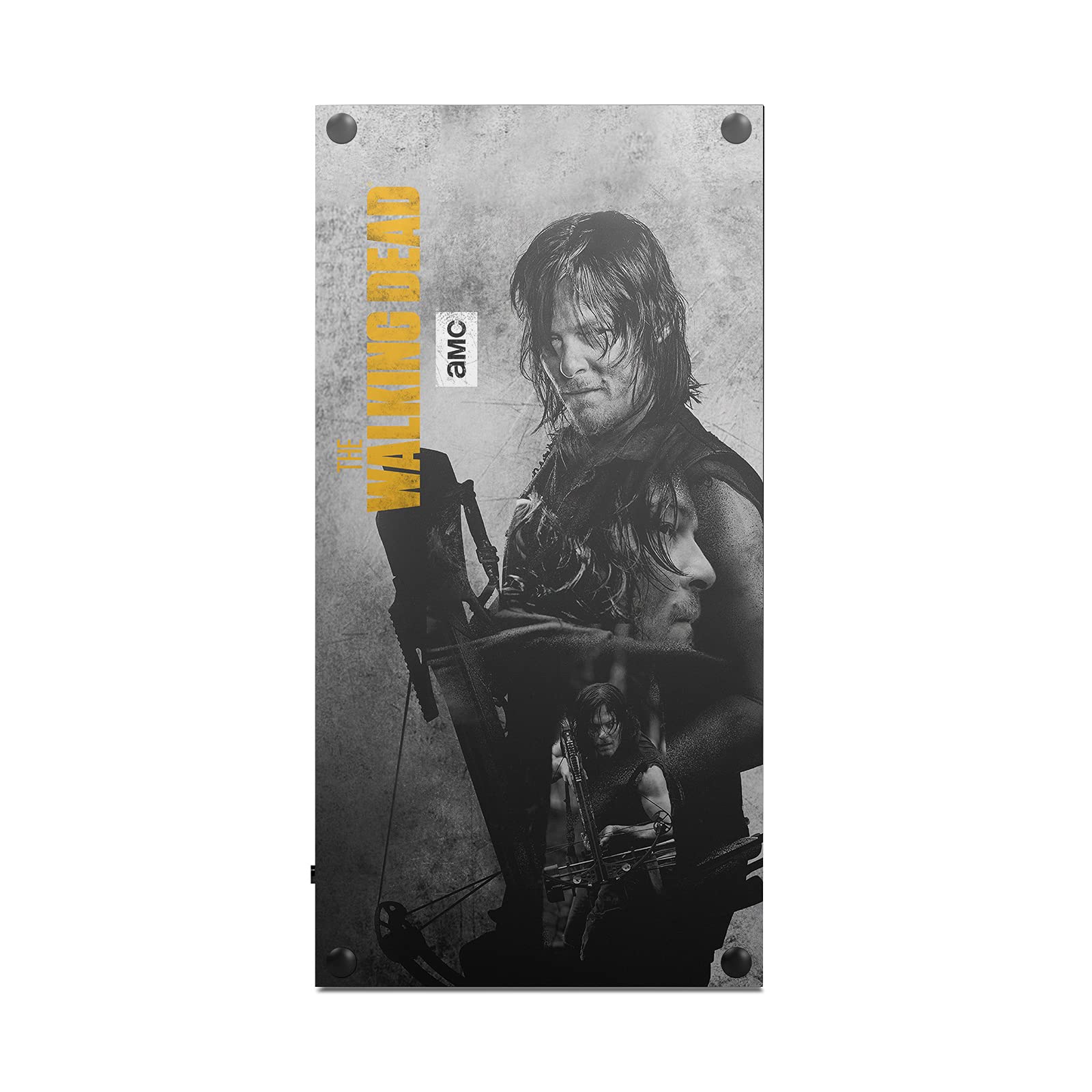 Head Case Designs Officially Licensed AMC The Walking Dead Daryl Double Exposure Daryl Dixon Graphics Vinyl Sticker Gaming Skin Case Cover Compatible with Xbox Series X Console and Controller Bundle