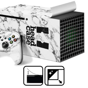 Head Case Designs Officially Licensed Assassin's Creed Grunge Black Flag Logos Vinyl Sticker Gaming Skin Case Cover Compatible With Xbox One S Console