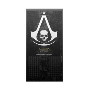 Head Case Designs Officially Licensed Assassin's Creed Grunge Black Flag Logos Vinyl Sticker Gaming Skin Case Cover Compatible with Xbox Series X Console and Controller Bundle