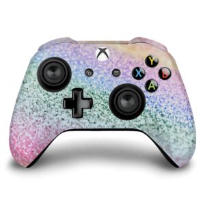 Head Case Designs Officially Licensed Monika Strigel Unicorn Rainbow Art Mix Matte Vinyl Sticker Gaming Skin Case Cover Compatible With Xbox One X Console and Controller Bundle