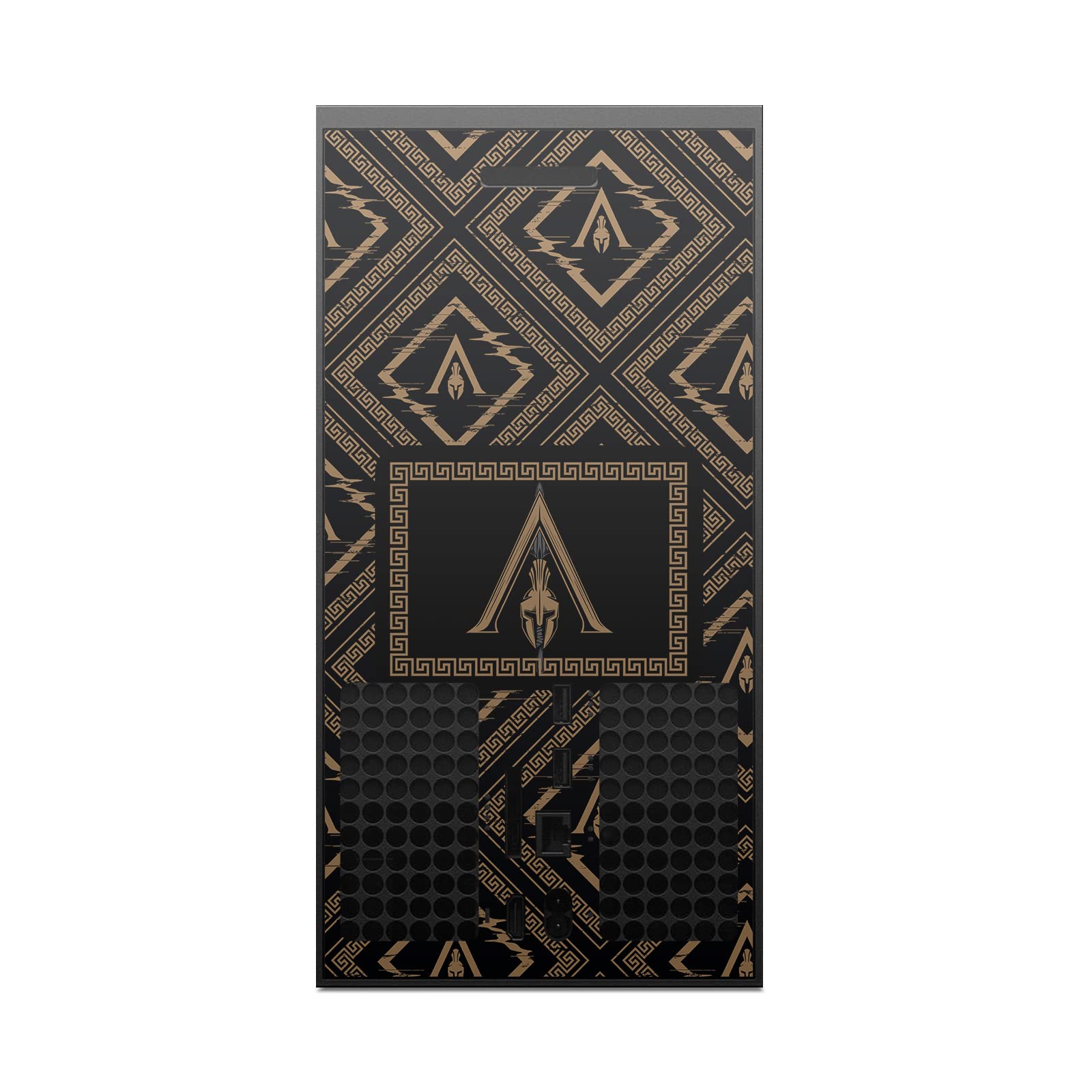 Head Case Designs Officially Licensed Assassin's Creed Crest & Broken Spear Odyssey Artwork Matte Vinyl Sticker Gaming Skin Decal Cover Compatible with Xbox Series X Console and Controller Bundle