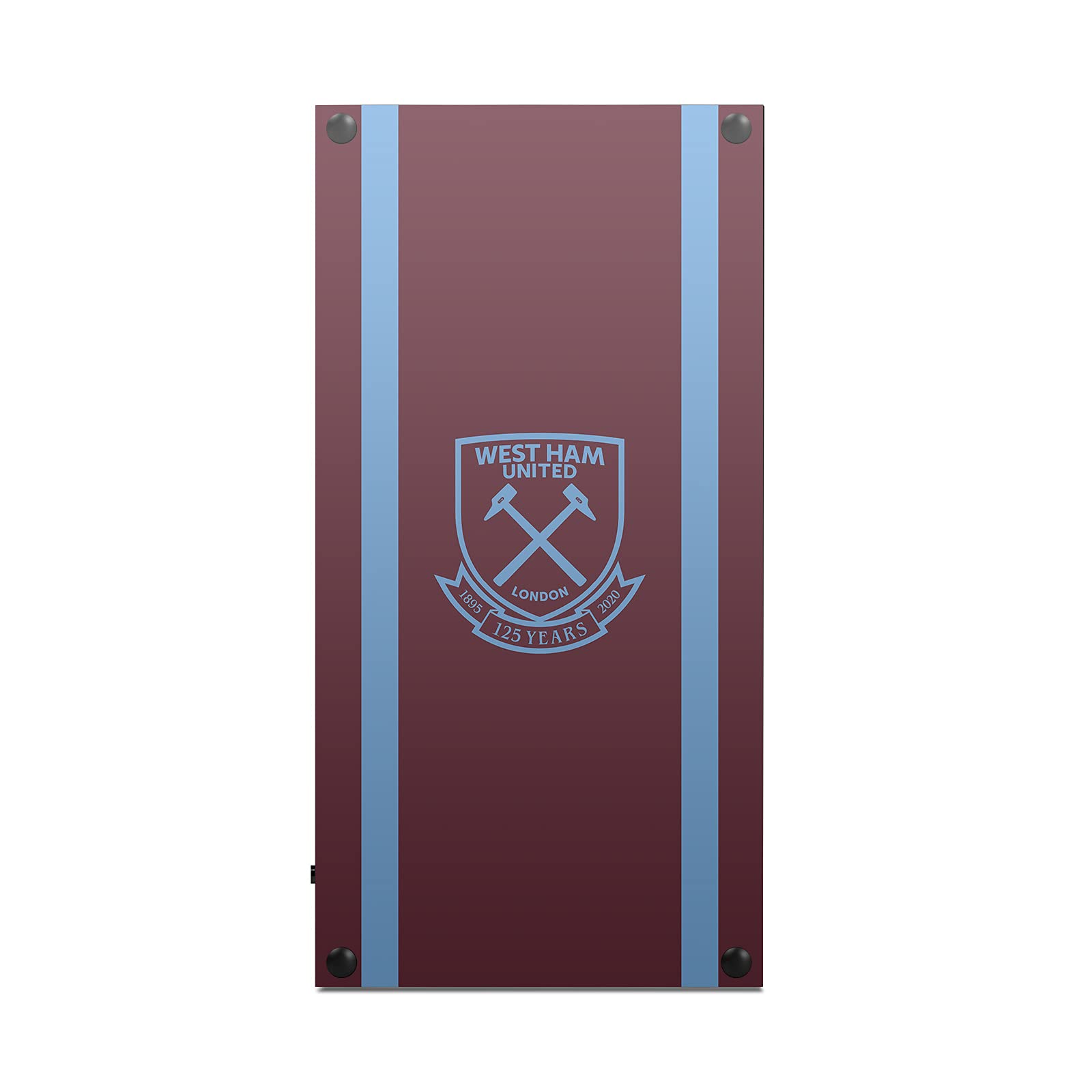 Head Case Designs Officially Licensed West Ham United FC Jersey 2020/21 Home Kit Matte Vinyl Sticker Gaming Skin Case Cover Compatible with Xbox Series X Console