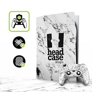 Head Case Designs Officially Licensed Haroulita White Lemons Art Mix Vinyl Faceplate Sticker Gaming Skin Case Cover Compatible with Sony Playstation 5 PS5 Disc Edition Console & DualSense Controller