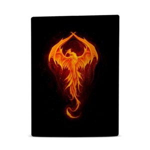 Head Case Designs Officially Licensed Christos Karapanos Dragon Phoenix Art Mix Vinyl Faceplate Sticker Gaming Skin Case Cover Compatible with Sony Playstation 5 PS5 Disc Edition Console