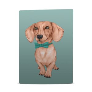 Head Case Designs Officially Licensed Barruf Dachshund, The Wiener Art Mix Matte Vinyl Faceplate Sticker Gaming Skin Case Cover Compatible with Sony Playstation 5 PS5 Digital Edition Console