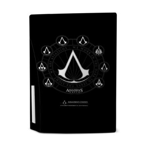 Head Case Designs Officially Licensed Assassin's Creed Crests Legacy Logo Vinyl Faceplate Sticker Gaming Skin Case Cover Compatible with Sony Playstation 5 PS5 Disc Edition Console