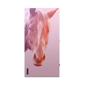 Head Case Designs Officially Licensed Mark Ashkenazi Pastel Horse Art Mix Vinyl Sticker Gaming Skin Case Cover Compatible with Xbox Series X Console