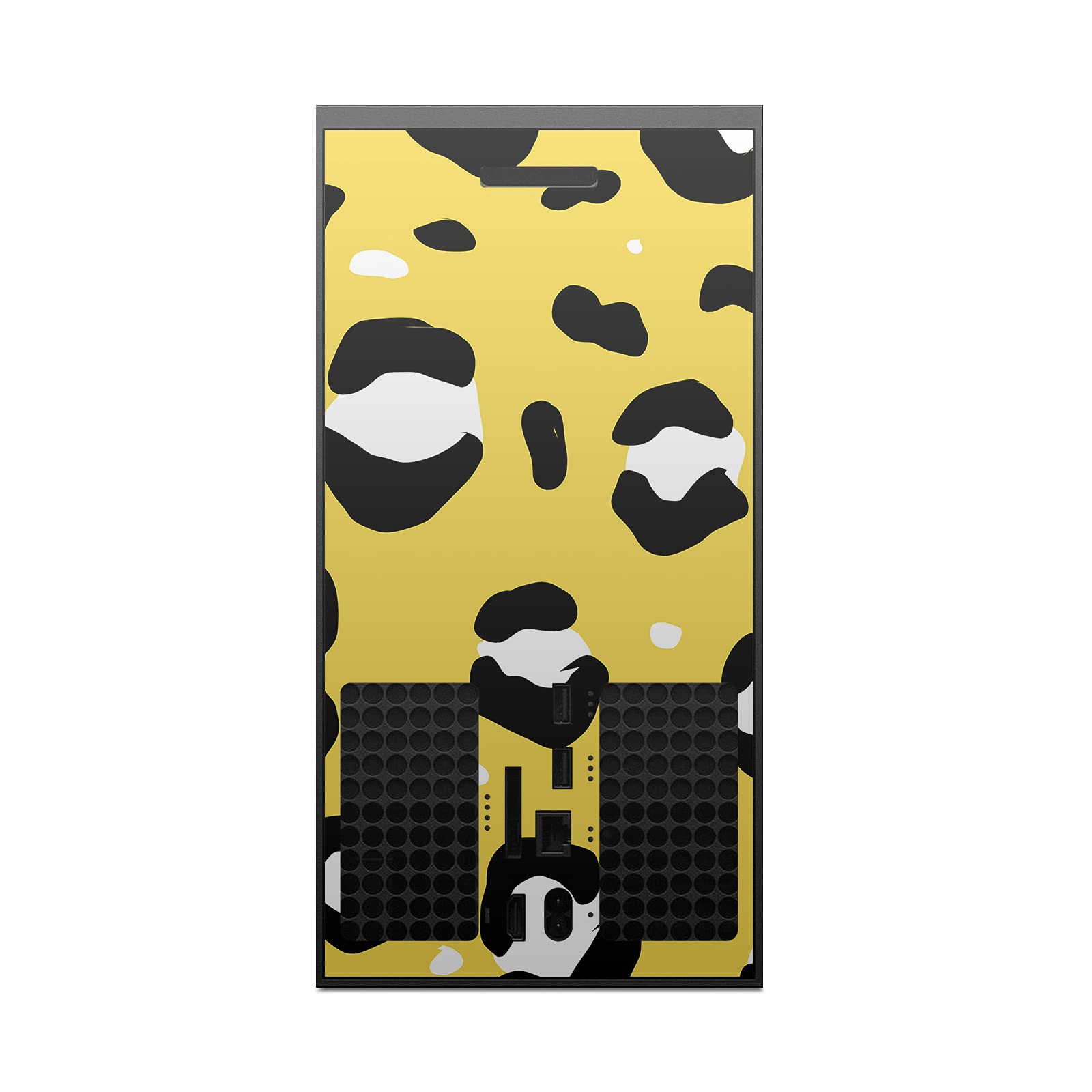 Head Case Designs Officially Licensed Grace Illustration Yellow Leopard Art Mix Matte Vinyl Sticker Gaming Skin Case Cover Compatible with Xbox Series X Console and Controller Bundle