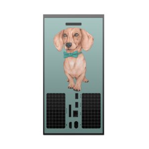 Head Case Designs Officially Licensed Barruf Dachshund, The Wiener Art Mix Matte Vinyl Sticker Gaming Skin Case Cover Compatible with Xbox Series X Console