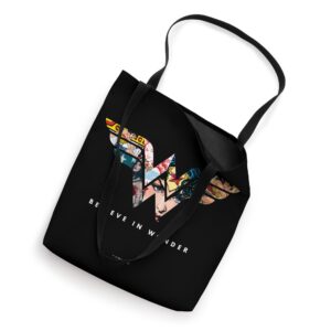 Wonder Woman 80th Believe in Wonder WW Logo Tote Bag