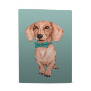 Head Case Designs Officially Licensed Barruf Dachshund, The Wiener Art Mix Matte Vinyl Faceplate Sticker Gaming Skin Case Cover Compatible with Sony Playstation 5 PS5 Digital Edition Console