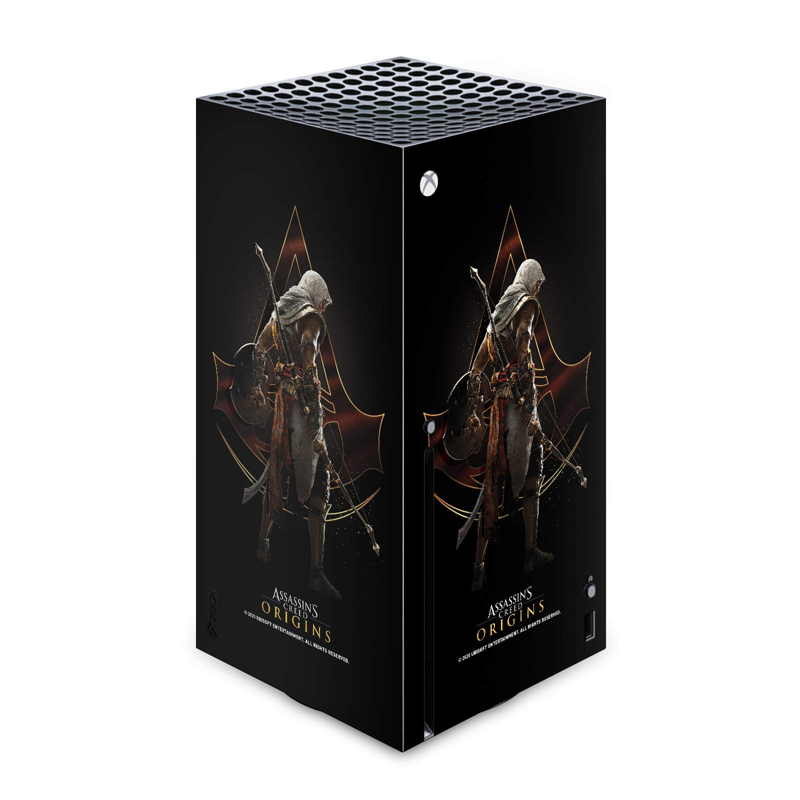 Head Case Designs Officially Licensed Assassin's Creed Bayek Crest Origins Character Art Matte Vinyl Sticker Gaming Skin Case Cover Compatible with Xbox Series X Console