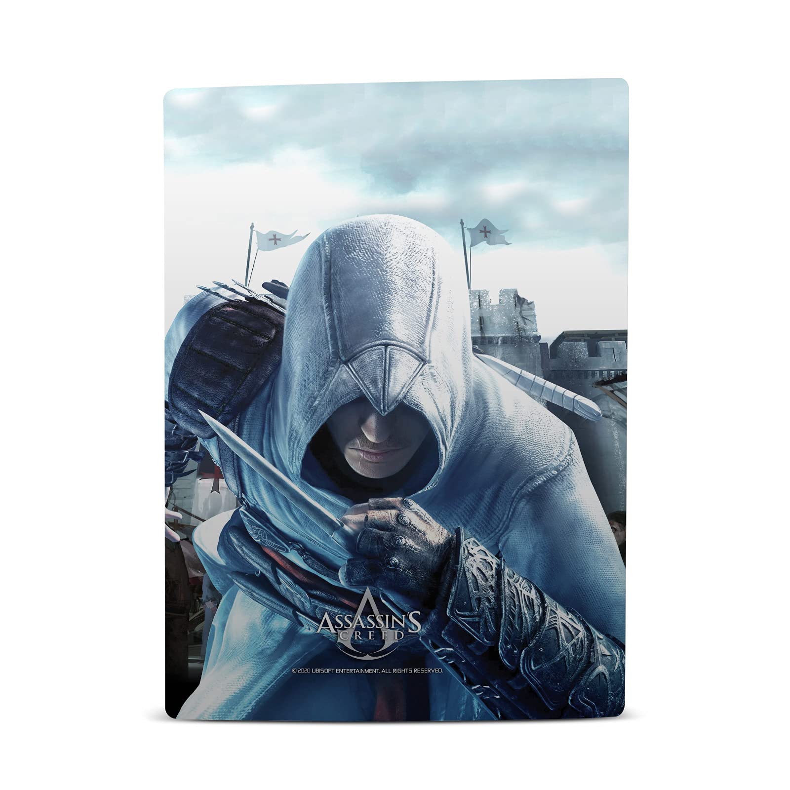 Altaïr Hidden Blade Key Art Vinyl Faceplate Sticker Gaming Skin Case Cover Compatible with Sony Playstation 5 PS5 Digital Edition Console and DualSense Controller