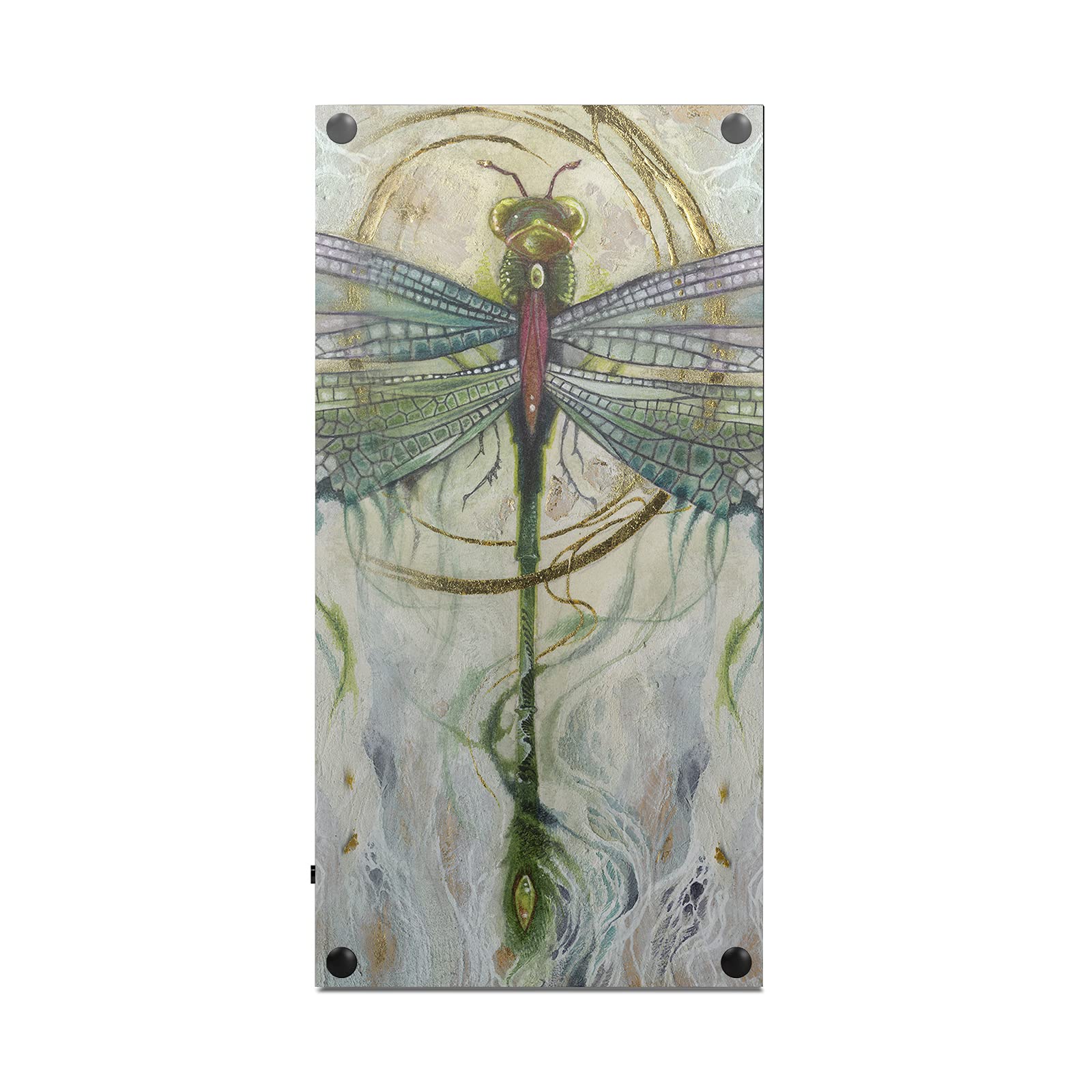 Head Case Designs Officially Licensed Stephanie Law Damselfly 2 Art Mix Vinyl Sticker Gaming Skin Case Cover Compatible with Xbox Series X Console