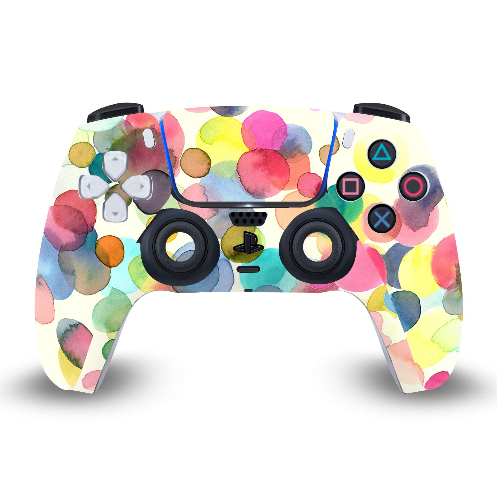 Head Case Designs Officially Licensed Ninola Dots Art Mix Vinyl Faceplate Sticker Gaming Skin Case Cover Compatible with Sony Playstation 5 PS5 DualSense Controller