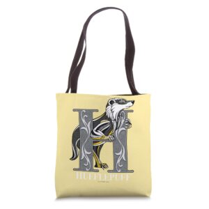 Harry Potter Mosaic Hufflepuff with Badger Tote Bag