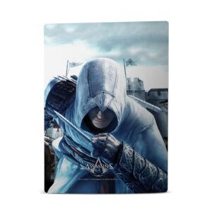 Head Case Designs Officially Licensed Assassin's Creed Altaïr Hidden Blade Key Art Matte Vinyl Faceplate Sticker Gaming Skin Case Cover Compatible with Sony Playstation 5 PS5 Disc Edition Console