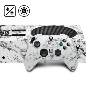 Head Case Designs Officially Licensed Ninola Red Flower Art Mix Vinyl Sticker Gaming Skin Decal Cover Compatible with Xbox Series S Console and Controller Bundle