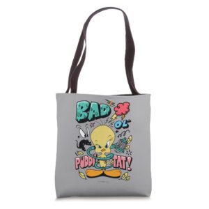 looney tunes sassy tweety tote bag