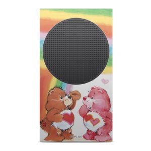 Head Case Designs Officially Licensed Care Bears Rainbow Classic Matte Vinyl Sticker Gaming Skin Case Cover Compatible with Xbox Series S Console