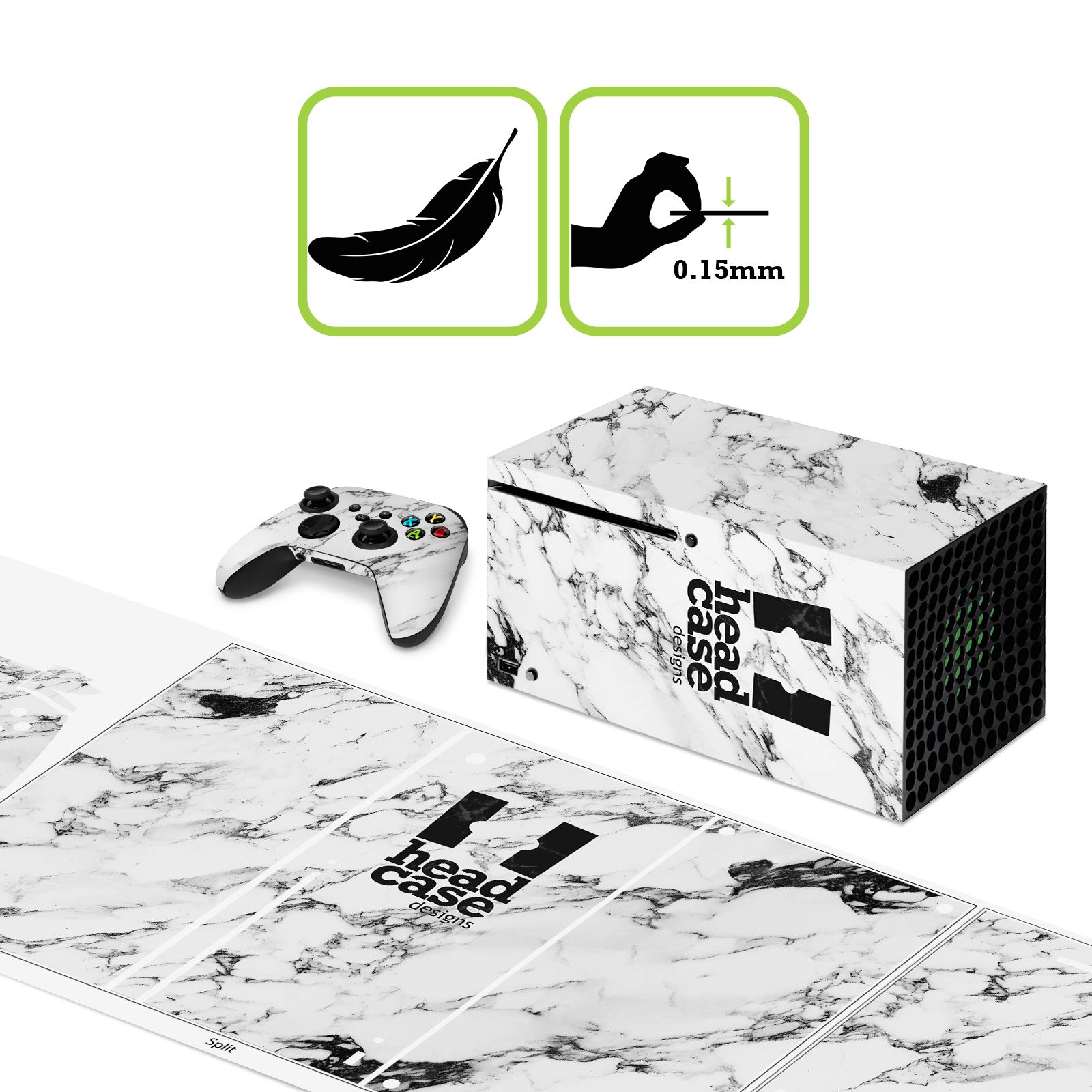 Head Case Designs Officially Licensed Cat Coquillette Hedgehogs Art Mix Matte Vinyl Sticker Gaming Skin Case Cover Compatible with Xbox Series X Console