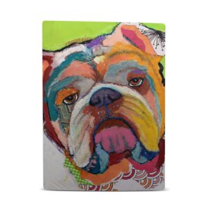 Head Case Designs Officially Licensed Michel Keck Bulldog Art Mix Vinyl Faceplate Sticker Gaming Skin Case Cover Compatible with Sony Playstation 5 PS5 Digital Edition Console