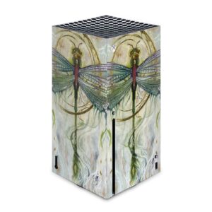 Head Case Designs Officially Licensed Stephanie Law Damselfly 2 Art Mix Vinyl Sticker Gaming Skin Case Cover Compatible with Xbox Series X Console