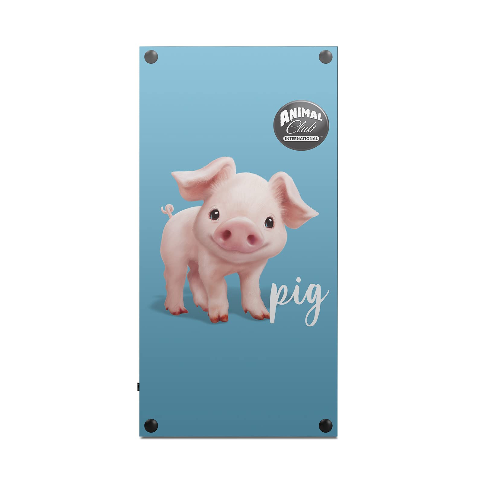 Head Case Designs Officially Licensed Animal Club International Pig Faces Matte Vinyl Sticker Gaming Skin Case Cover Compatible with Xbox Series X Console