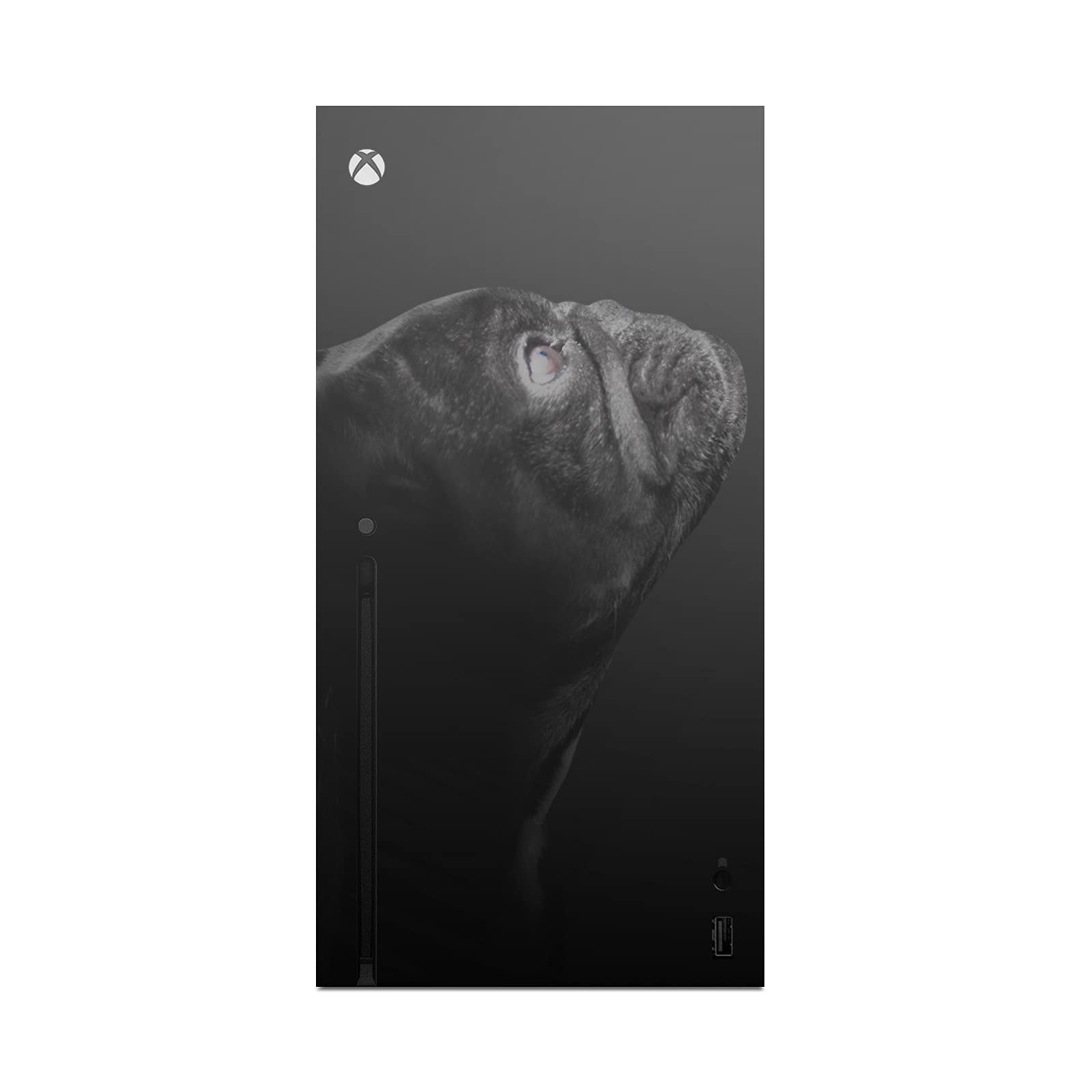 Head Case Designs Officially Licensed Klaudia Senator Angel French Bulldog Matte Vinyl Sticker Gaming Skin Case Cover Compatible with Xbox Series X Console