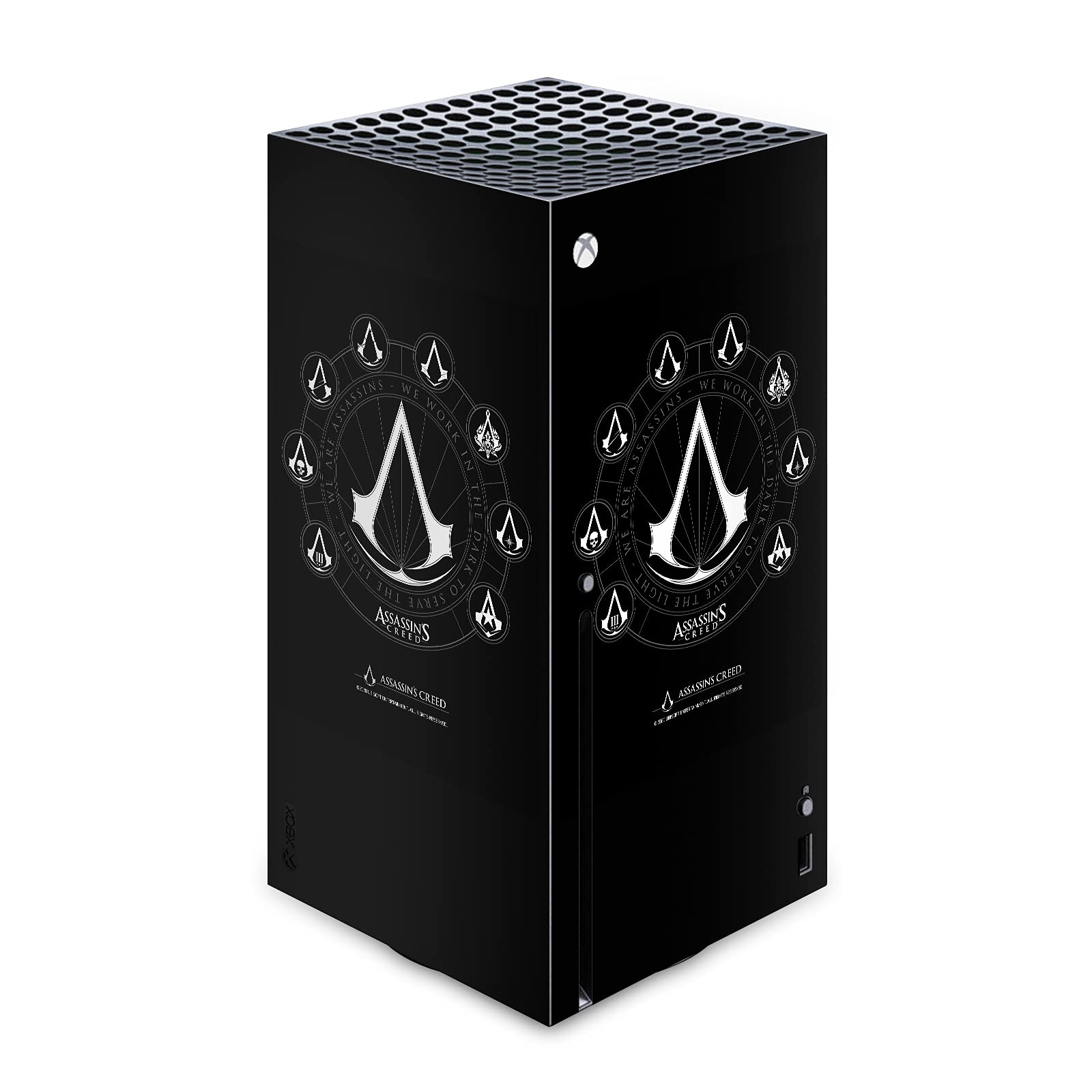 Head Case Designs Officially Licensed Assassin's Creed Crests Legacy Logo Vinyl Sticker Gaming Skin Case Cover Compatible with Xbox Series X Console