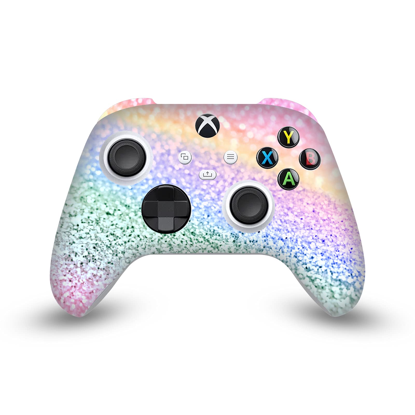 Head Case Designs Officially Licensed Monika Strigel Unicorn Rainbow Art Mix Matte Vinyl Sticker Gaming Skin Case Cover Compatible with Xbox Series X / S Controller