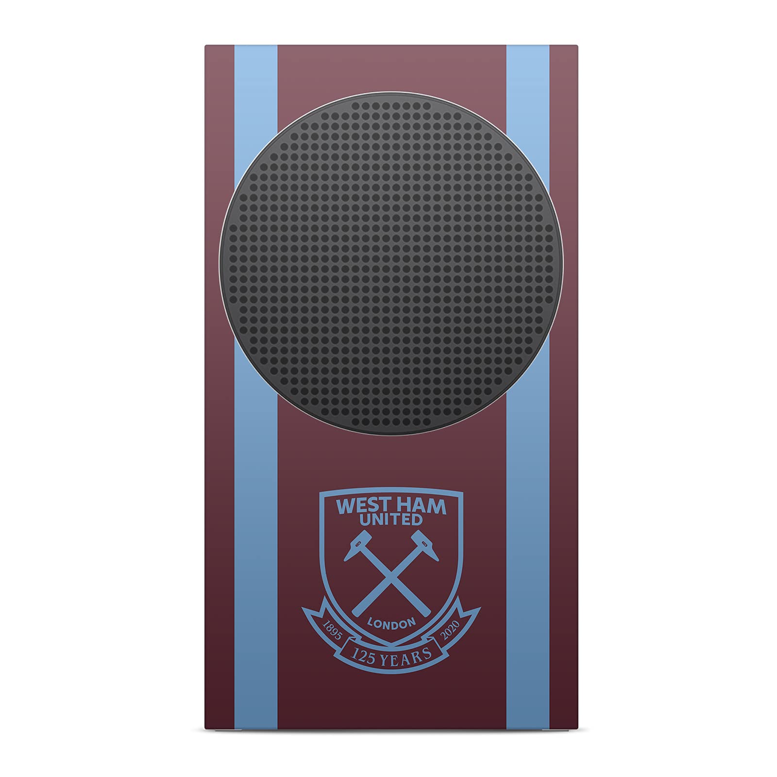 Head Case Designs Officially Licensed West Ham United FC Jersey 2020/21 Home Kit Matte Vinyl Sticker Gaming Skin Case Cover Compatible with Xbox Series S Console and Controller Bundle