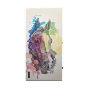 Head Case Designs Officially Licensed Mark Ashkenazi Horse Art Mix Matte Vinyl Sticker Gaming Skin Case Cover Compatible with Xbox Series X Console