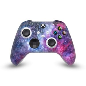 head case designs officially licensed anis illustration galaxy art mix matte vinyl sticker gaming skin case cover compatible with xbox series x / s controller