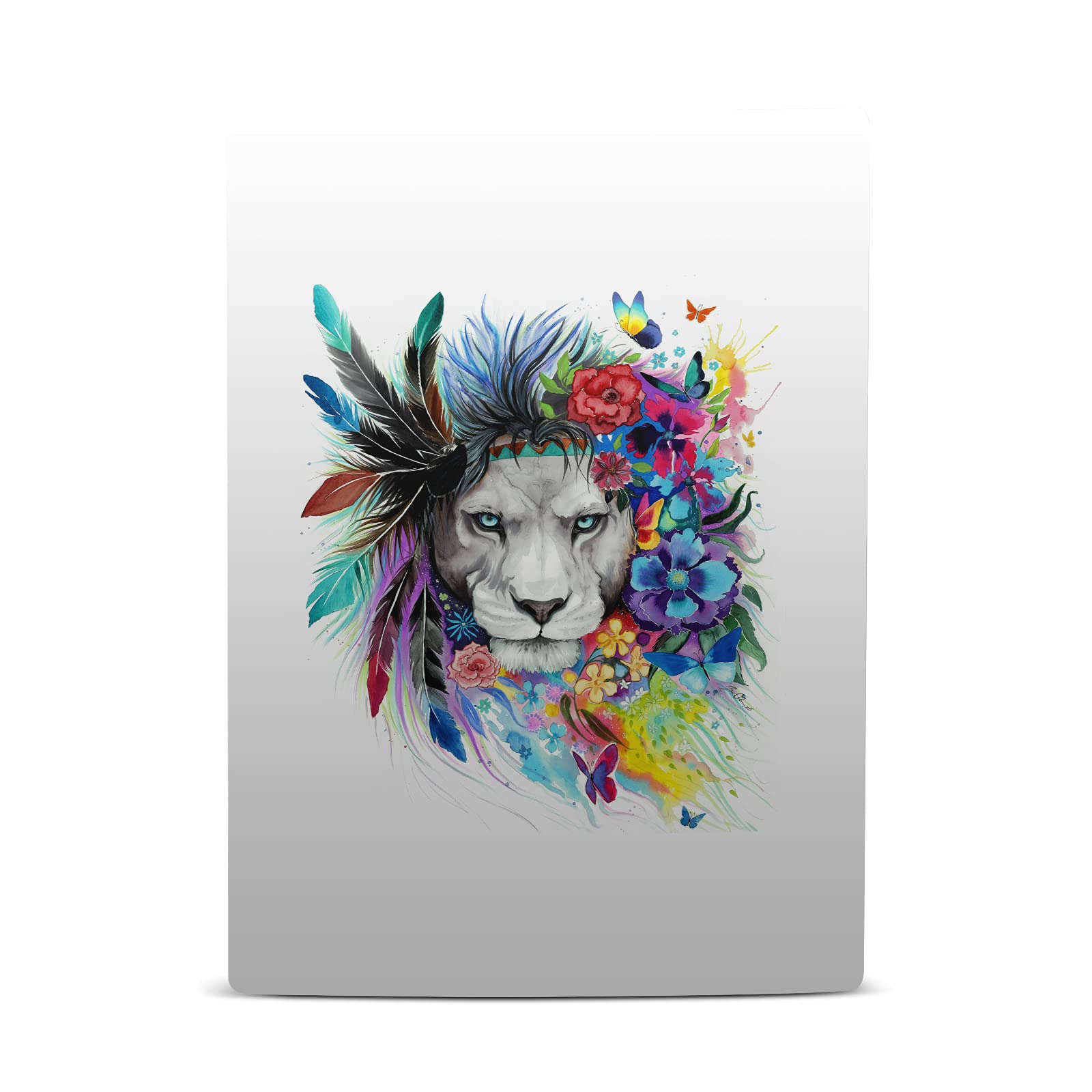 Head Case Designs Officially Licensed Pixie Cold King of The Lions Art Mix Vinyl Faceplate Sticker Gaming Skin Case Cover Compatible with Sony Playstation 5 PS5 Digital Edition Console